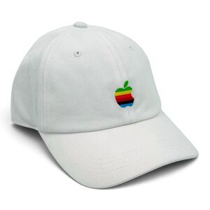 NEW Apple Park Exclusive Rainbow Logo Hat Cap HS2H2LL/A WWDC 2026 White